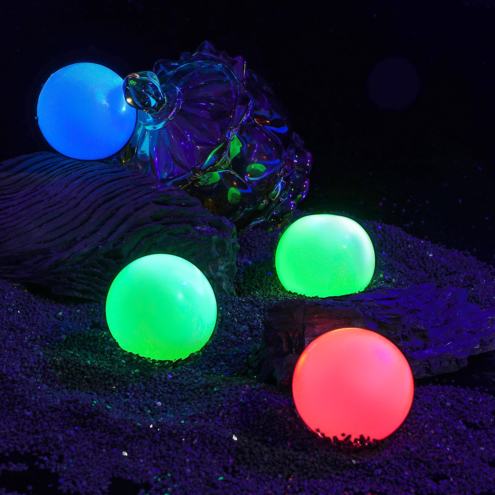 Foto 6 pulgar | Venta Internacional - Bolas Adhesivas Skylety Que Brillan En La Oscuridad, 4,5 Cm, 8 Unidades