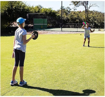 Foto 4 | Venta Internacional - Set De Pelota Con Velcro Para Atrapar Pelotas Con 2 Bates Y 1 Pelota Para Niños