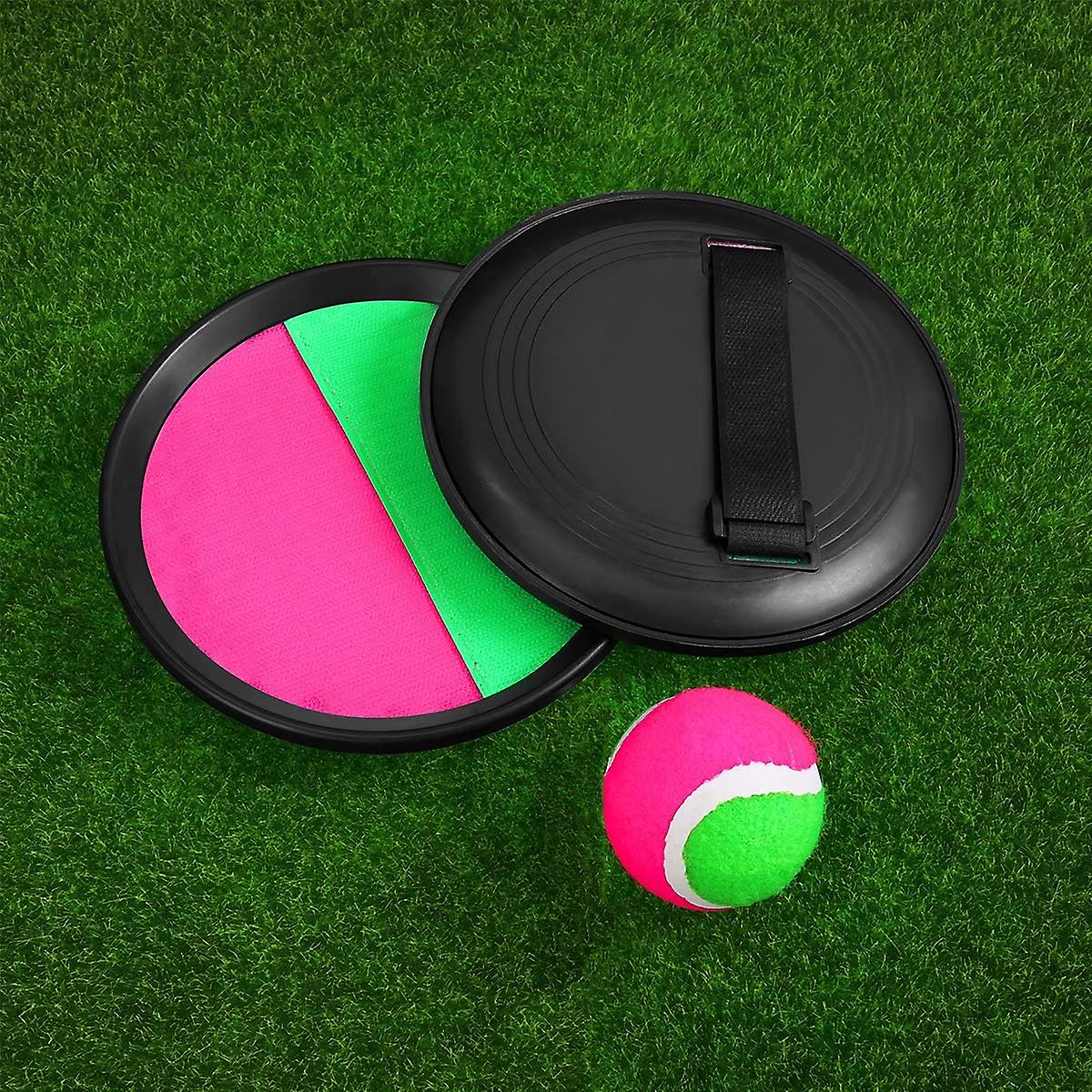 Foto 6 pulgar | Venta Internacional - Set De Pelota Con Velcro Para Atrapar Pelotas Con 2 Bates Y 1 Pelota Para Niños