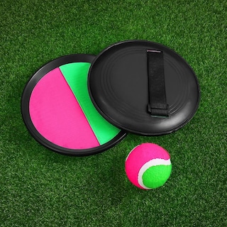 Foto 5 | Venta Internacional - Set De Pelota Con Velcro Para Atrapar Pelotas Con 2 Bates Y 1 Pelota Para Niños