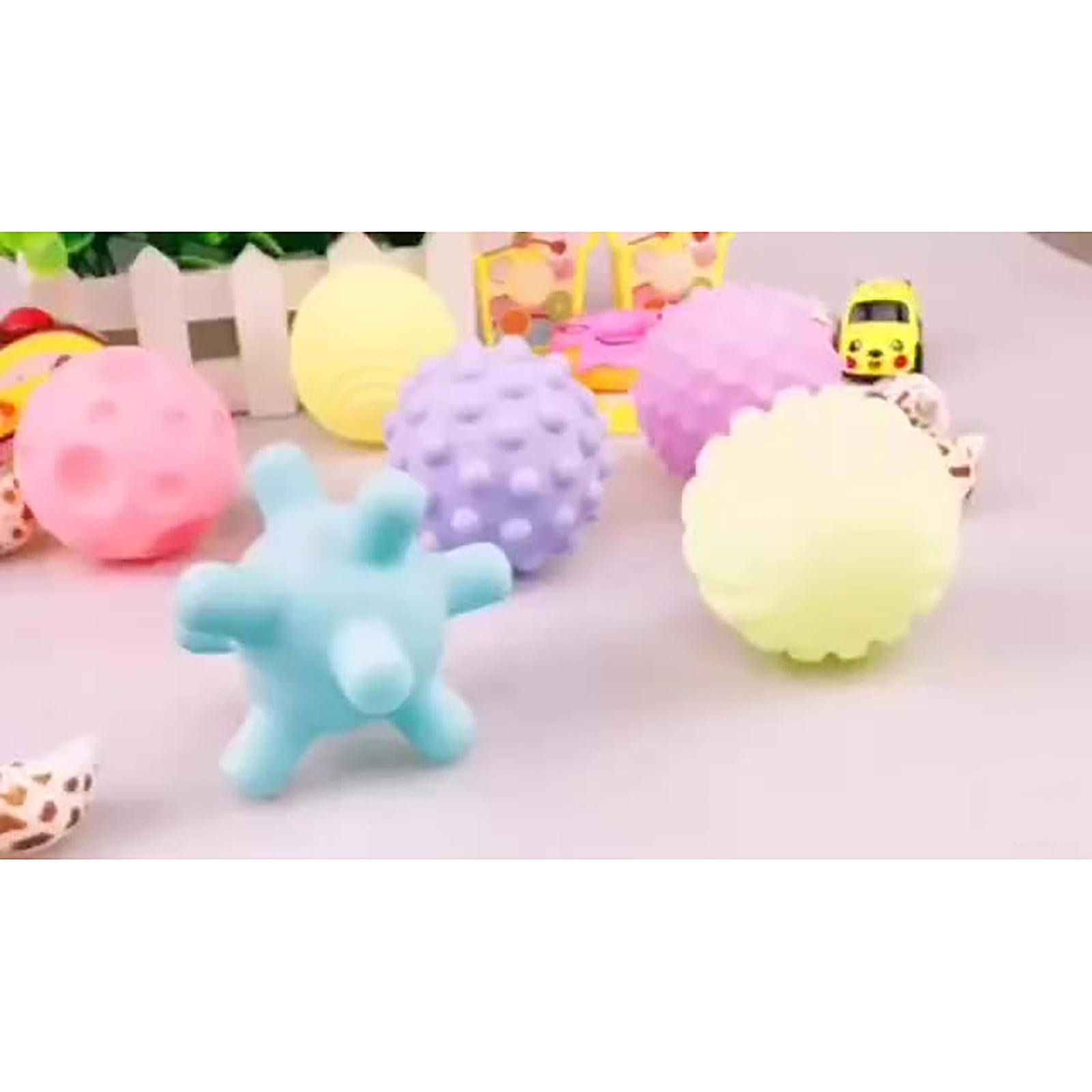 Foto 5 | Venta Internacional - Juguete Multitextura De Goma Blanda Manhattan Tactile Ball Para Bebés