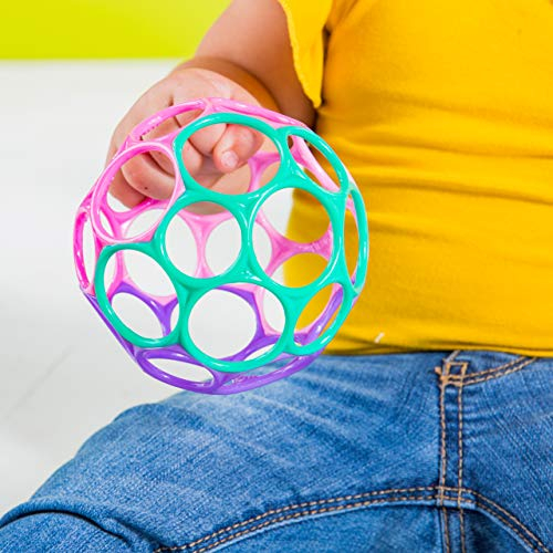 Foto 4 pulgar | Toy Bright Starts Oball Classic Easy-grip Rosa/púrpura - Venta Internacional.