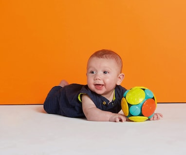 Foto 2 | Pelota De Actividad Bright Starts Wobble Bobble, Para Niños - Venta Internacional.