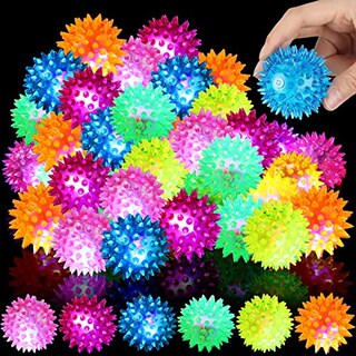 Foto 1 | Pelota De Goma Sensory Toy Charniol Light Up Spike, Paquete De 60 - Venta Internacional.