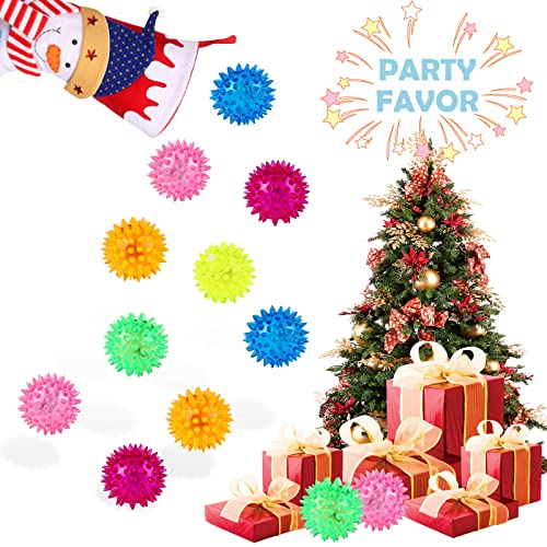 Foto 7 pulgar | Pelota De Goma Sensory Toy Charniol Light Up Spike, Paquete De 60 - Venta Internacional.