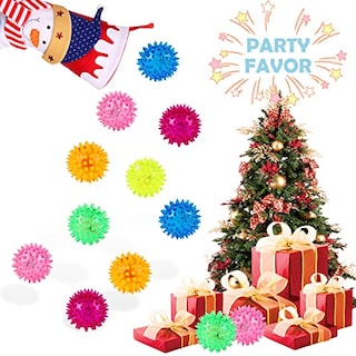 Foto 6 | Pelota De Goma Sensory Toy Charniol Light Up Spike, Paquete De 60 - Venta Internacional.