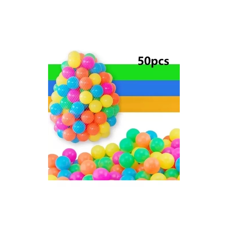 Foto 2 pulgar | Pelottes De Plástico De Colores, 50 Unidades, 6,5 Cm, Yeso No Tóxico - Venta Internacional.