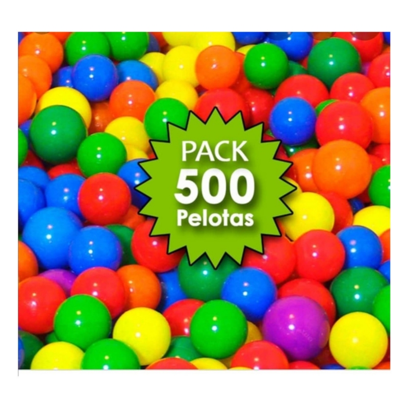 Foto 2 pulgar | Bolas De Plástico Coloridas Para Piscina De 5,5 Cm, Paquete De 500 Unidades - Venta Internacional.