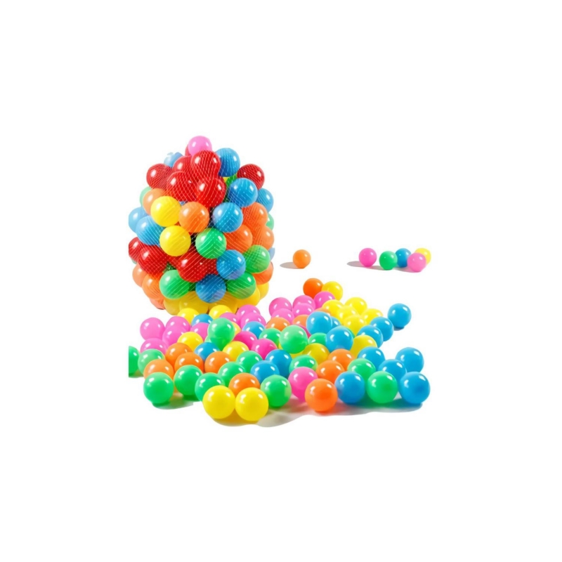 Foto 2 pulgar | Bolas De Plástico Para Piscina 50 Colores X100 Unidades - Venta Internacional.