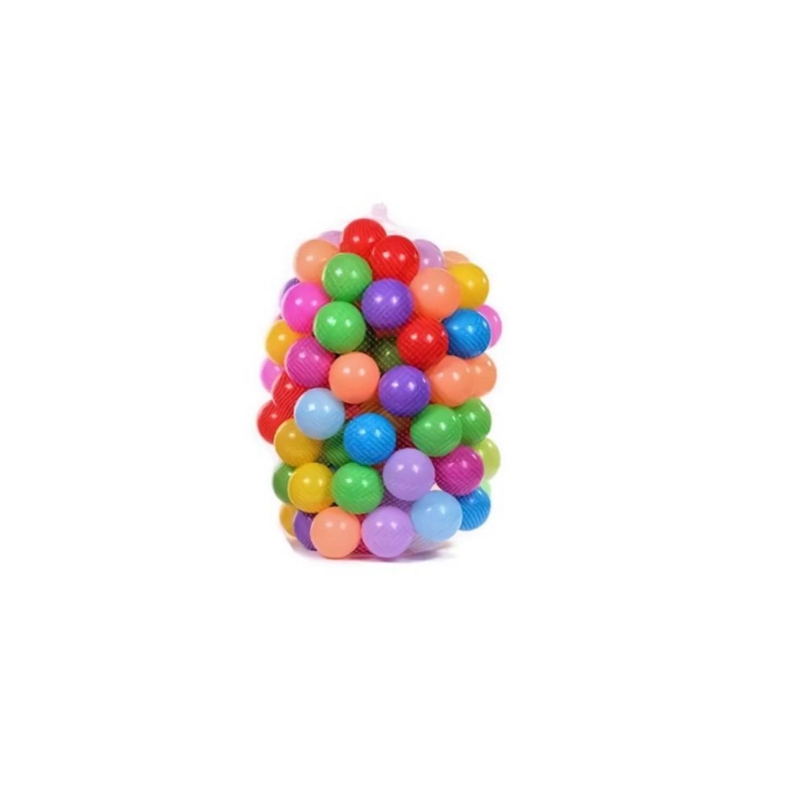 Foto 3 pulgar | Bolas De Plástico Para Piscina 50 Colores X100 Unidades - Venta Internacional.