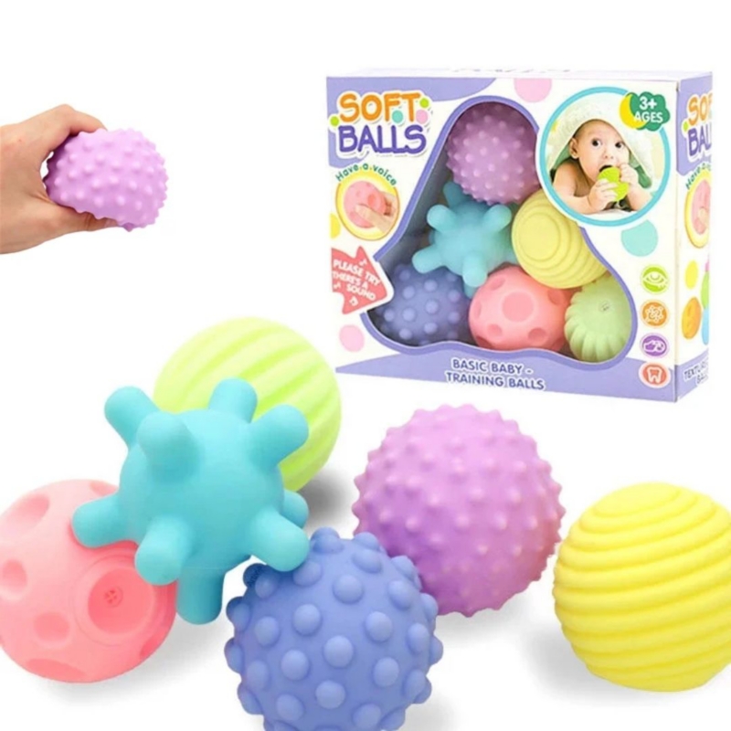 Set De Bolas Sensoriales Para Bebés - Venta Internacional.