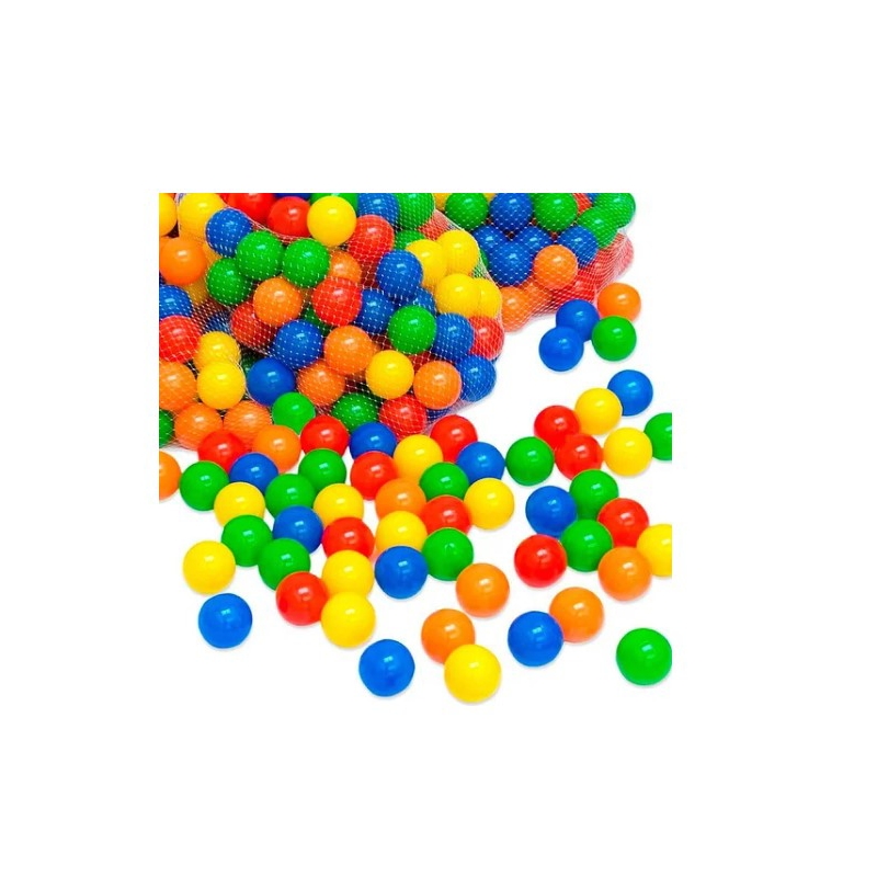 Paquete De 100 Bolas De Plástico Para Piscina, Varios Colores, 5,5 Cm - Venta Internacional.