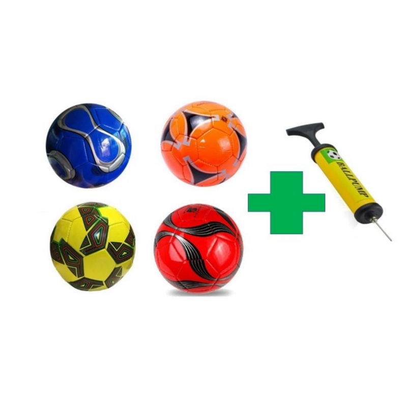 Balón De Fútbol Para Niños Con Inflador Manual, Tamaño 5 - Venta Internacional.