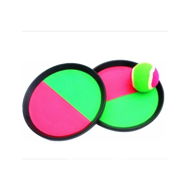 Foto 5 pulgar | Set De Juego Con 2 Palets Y Bola Adhesiva Para Playa O Exteriores - Venta Internacional.