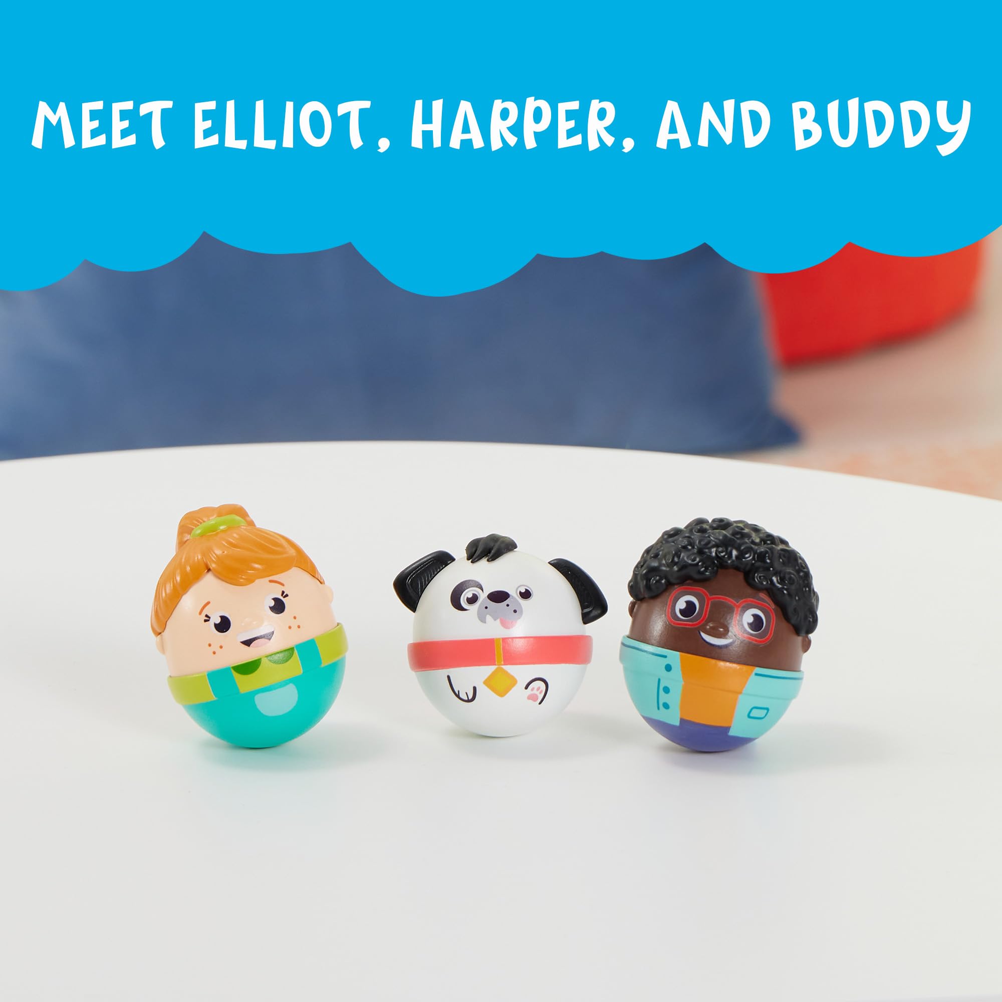 Foto 3 pulgar | Juguete Preescolar Playskool Weebles My Best Friends 12m+ - Venta Internacional