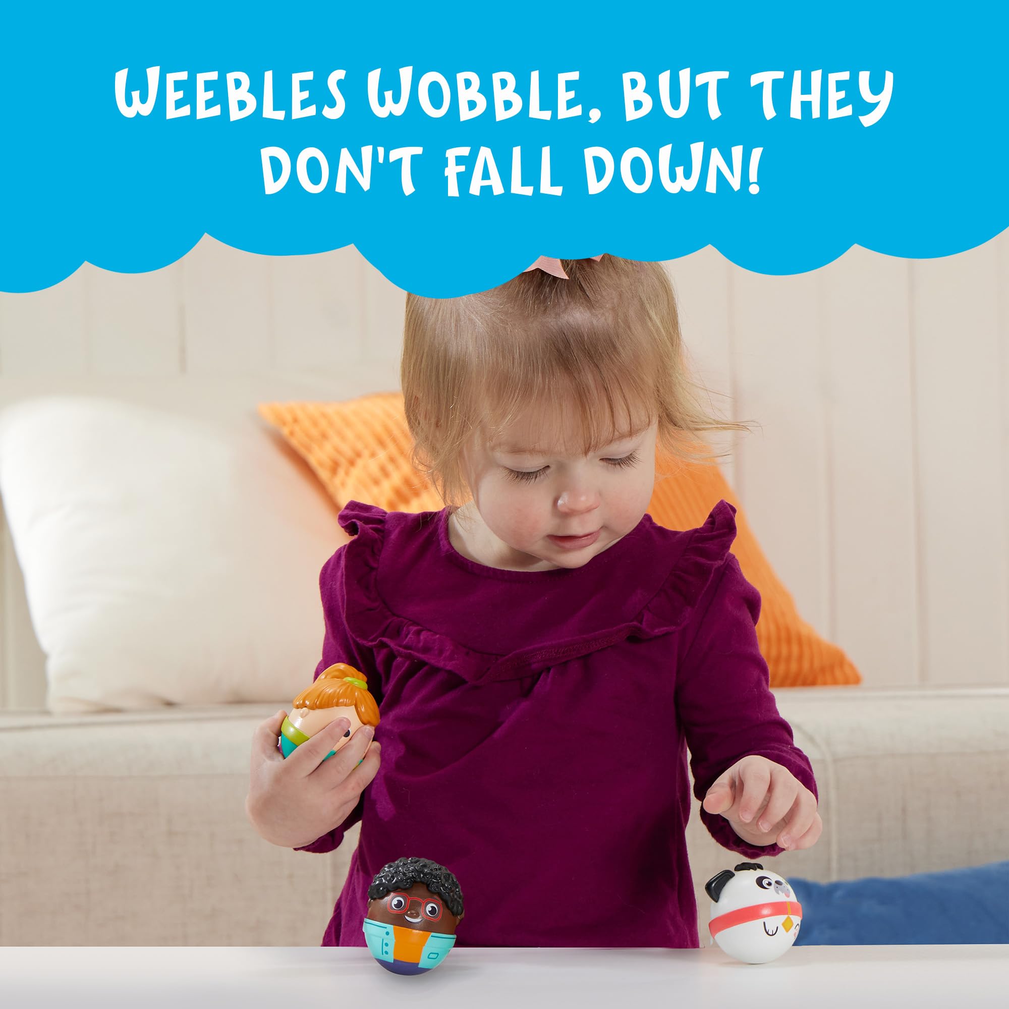 Foto 4 pulgar | Juguete Preescolar Playskool Weebles My Best Friends 12m+ - Venta Internacional