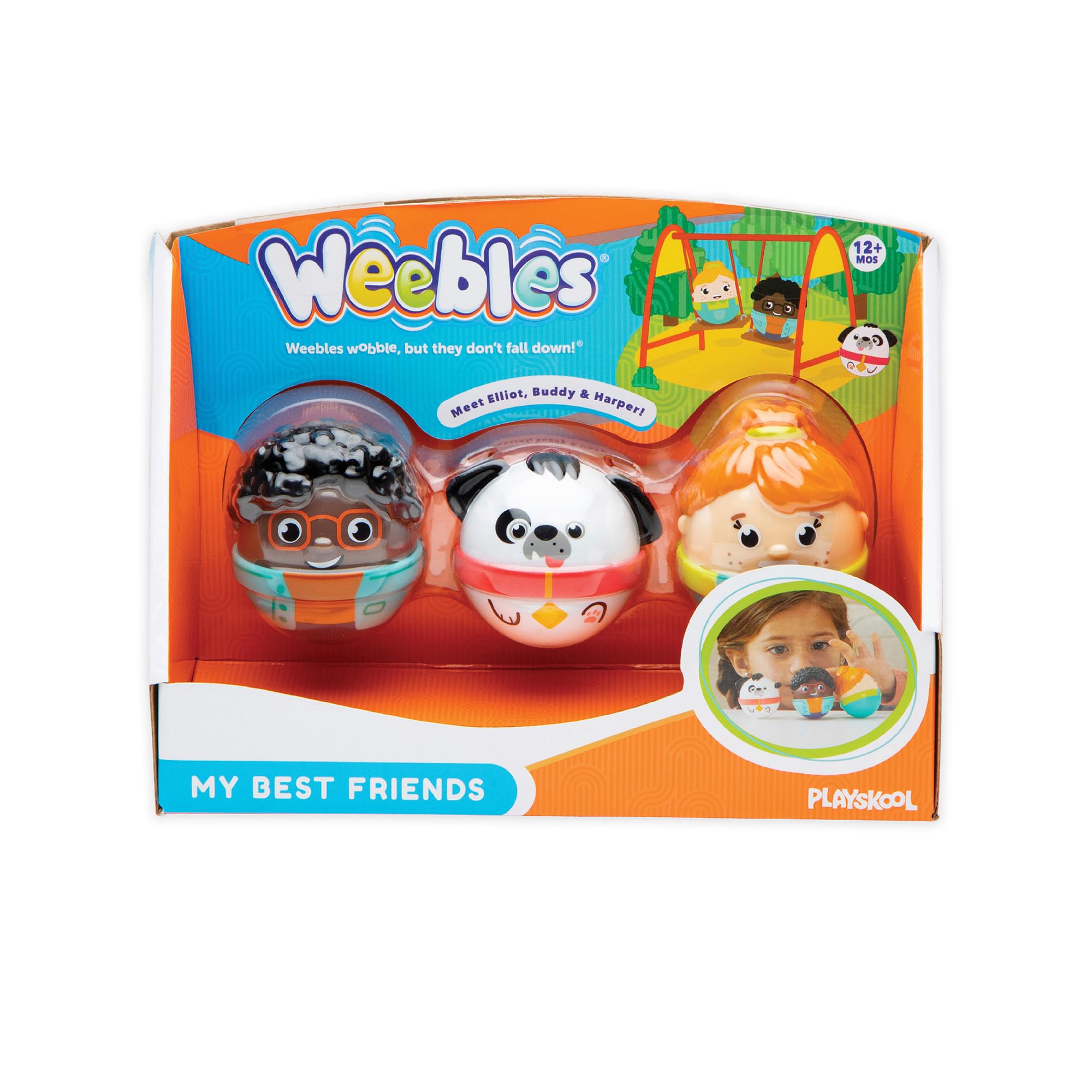 Foto 6 pulgar | Juguete Preescolar Playskool Weebles My Best Friends 12m+ - Venta Internacional