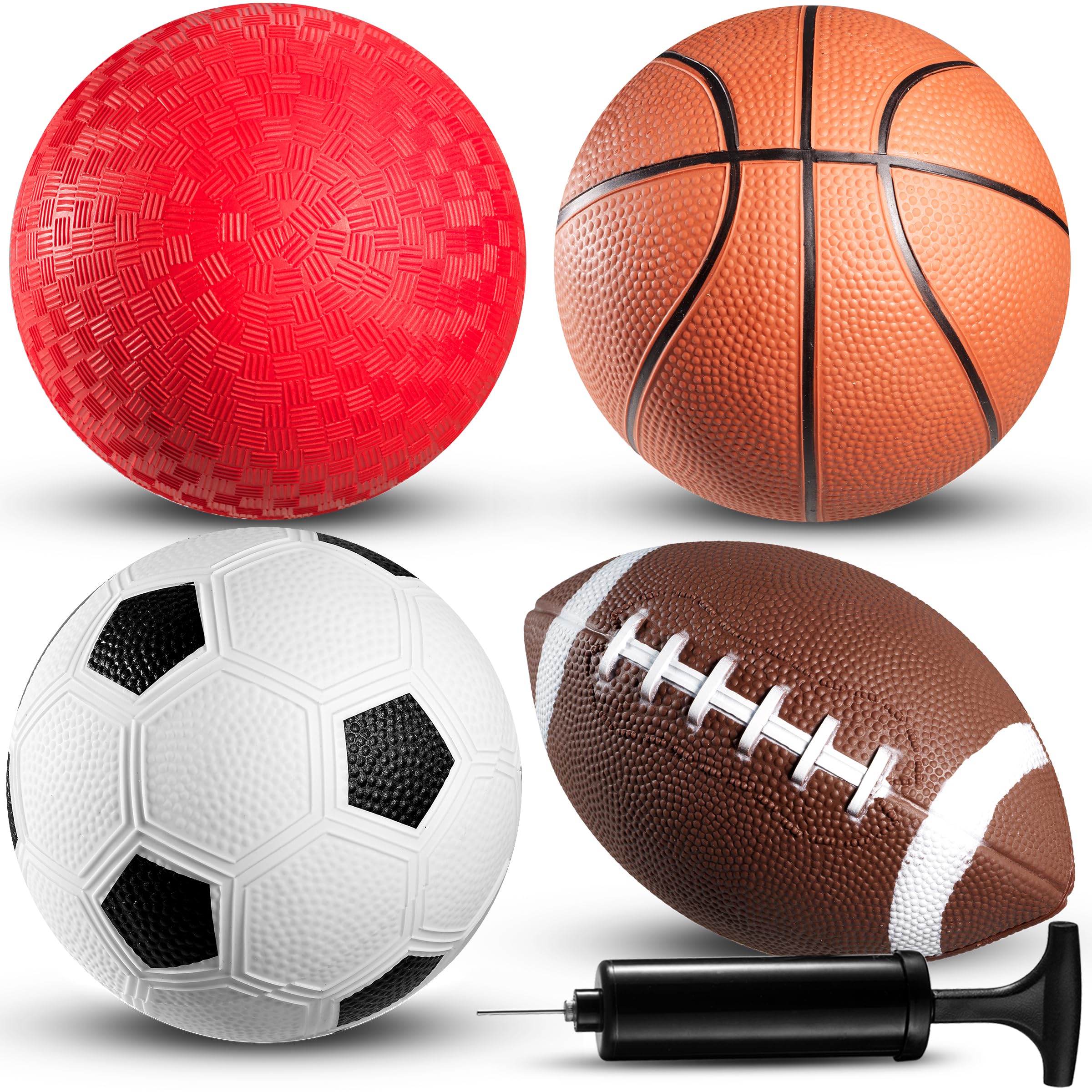 Pelotas Deportivas Bedwina 12 cm 4 Piezas para Niños - Venta Internacional