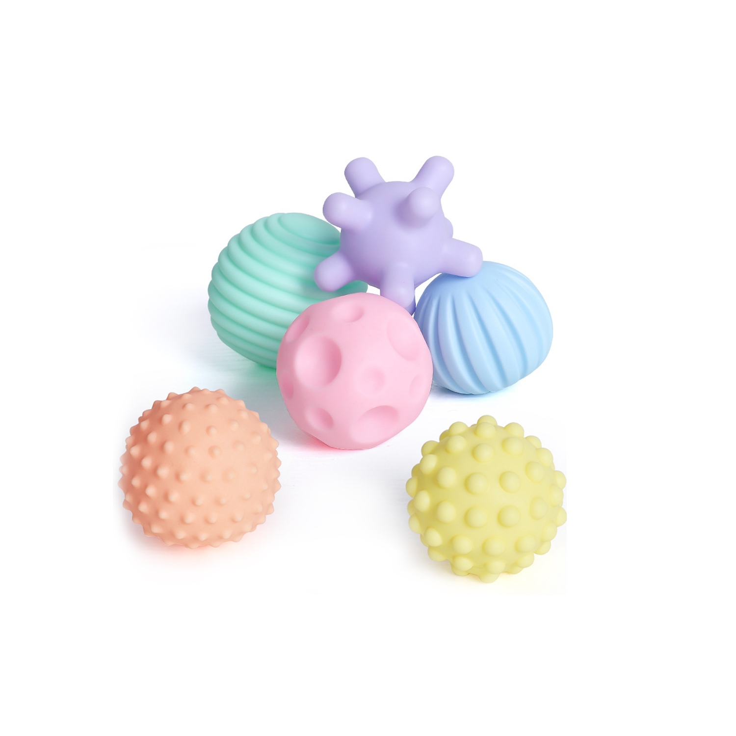 Bolas Sensoriales con Diferentes Texturas para Bebés- Venta Internacional