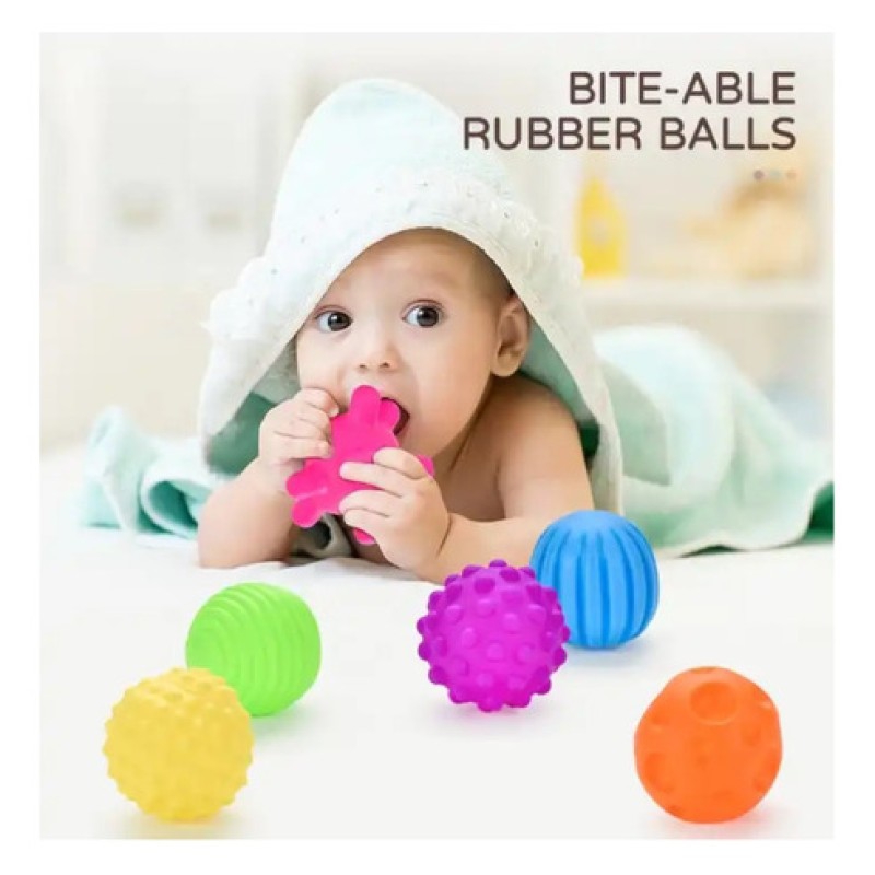 Foto 4 pulgar | Set De 6 Bolas Sensoriales Para Bebés - Venta Internacional