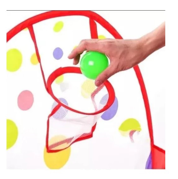 Foto 3 pulgar | Piscina de Bolas de Tela Suave con 50 Pelotas para Bebés - Venta Internacional
