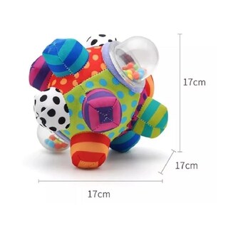 Foto 4 | Juego De Pelota De Estimulación Sensorial Para Bebés, Sonajero - Venta Internacional.
