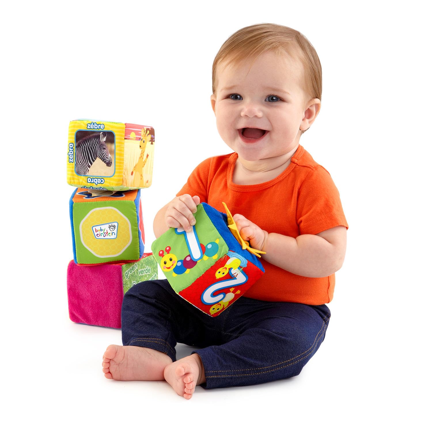 Foto 5 pulgar | Bloques Blandos Explore & Discover De Toy Baby Einstein Desde Hace 3 Meses - Venta Internacional.