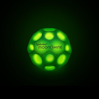 Foto 2 | Bola Waboba Moonshine Light Up Moon Hyper Bouncy De 60 Mm, Color Verde - Venta Internacional.