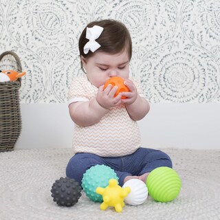 Foto 5 | Juego De Bolas Múltiples Texturizadas Toy Infantino Para Más De 6 Meses, 6 Piezas - Venta Internacional.