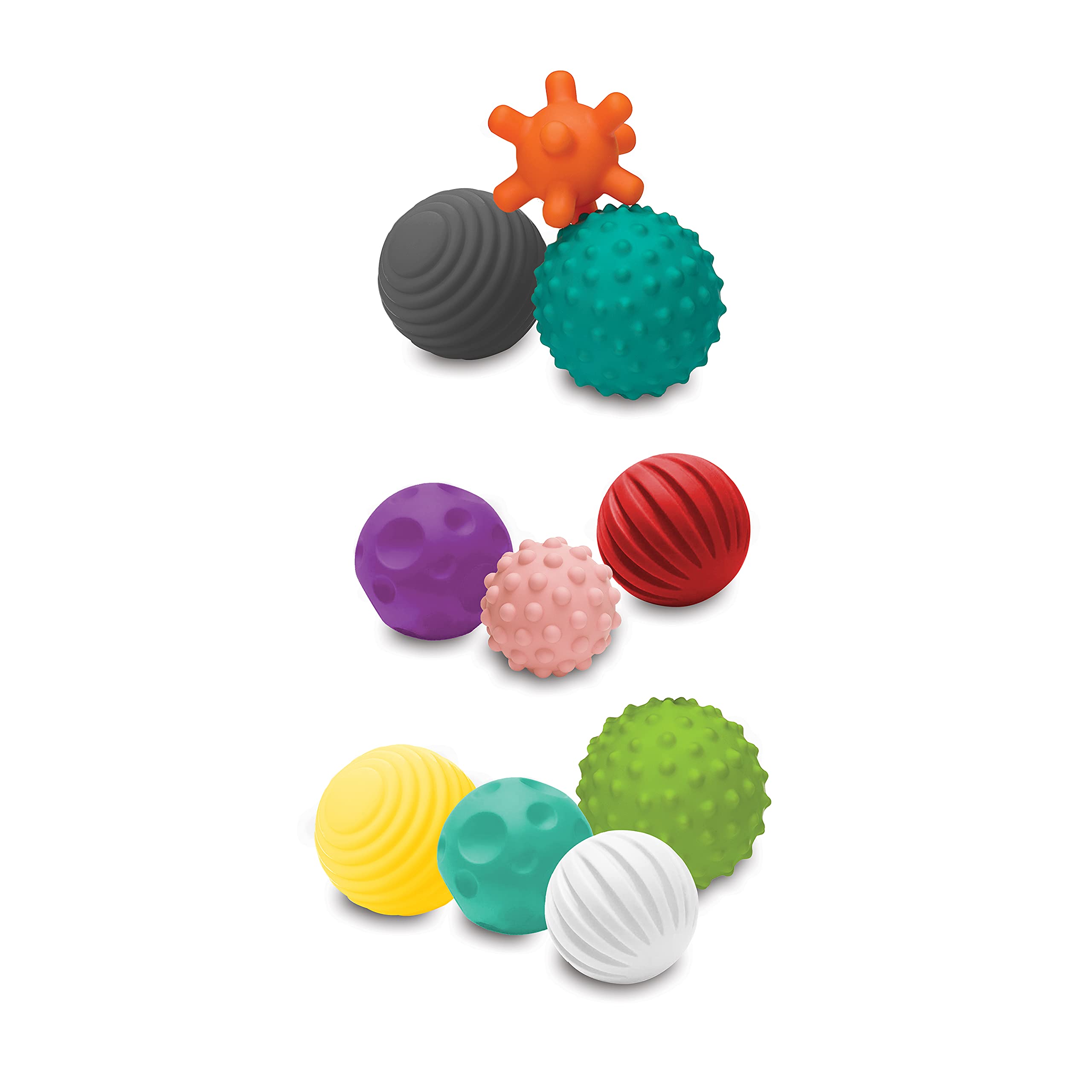 Juego De Bolas Múltiples Texturizadas Toy Infantino Para Más De 6 Meses - Venta Internacional.