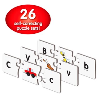 Foto 2 | Rompecabezas ABC Mayúsculas y Minúsculas para Niños - Venta Internacional