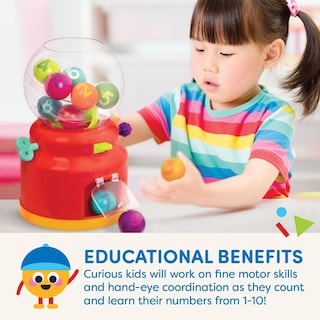 Foto 4 | Dispensador De Burbujas Toy Battat Mini Máquina Expendedora Para Niños De 1 Año O Más - Venta Internacional.