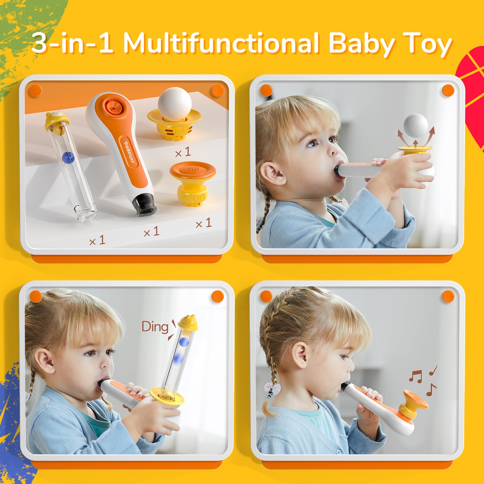 Foto 3 pulgar | Silbato Interactivo Top Bright Infantil-Venta Internacional