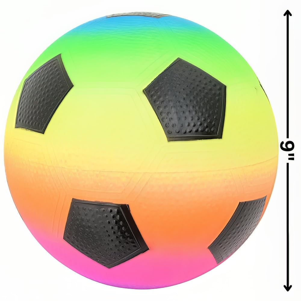 Foto 4 pulgar | Balón De Fútbol Rhode Island Novelty Rainbow 23 Cm - Venta Internacional.
