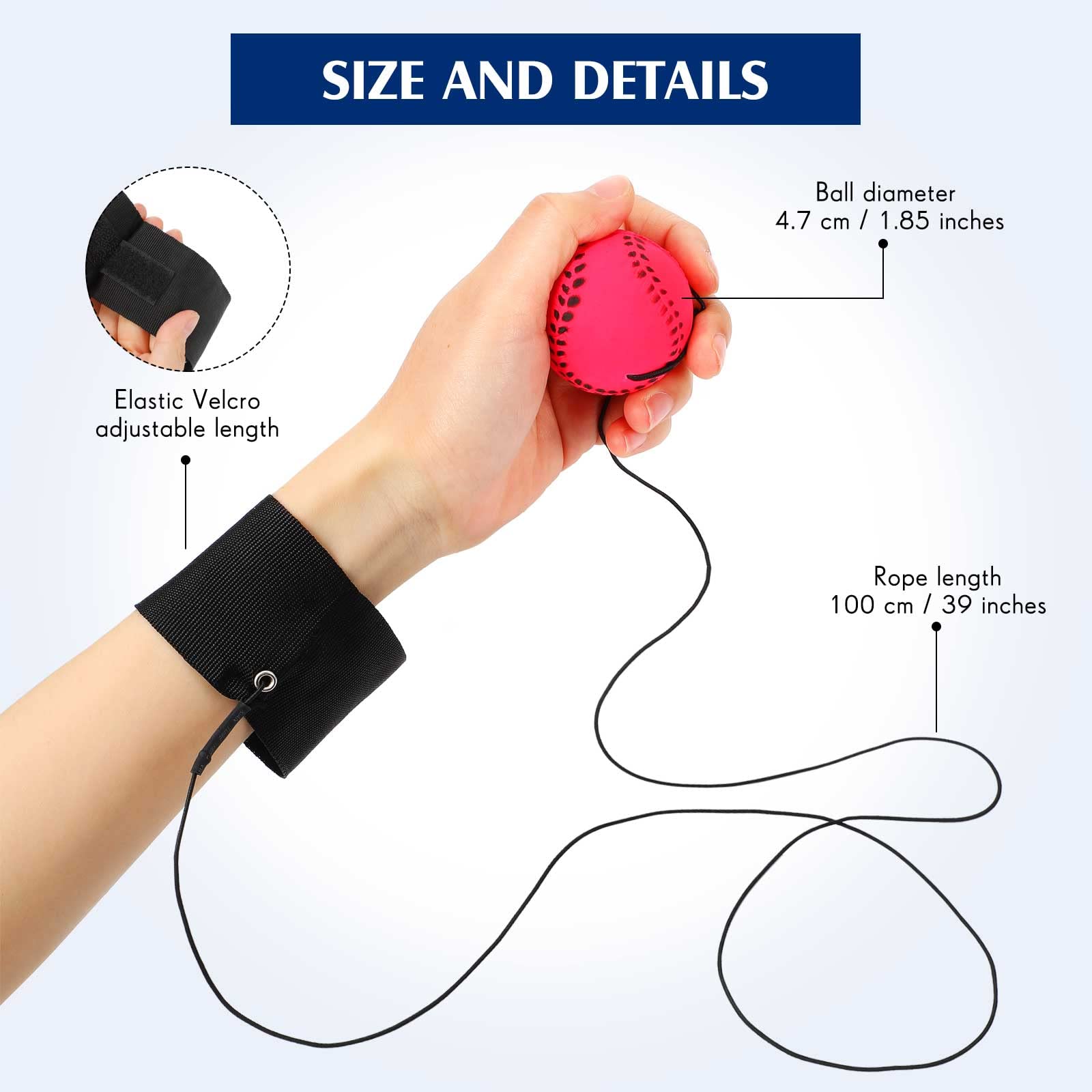 Foto 5 pulgar | Pelota Deportiva De Goma Skylety, 50 Piezas - Venta Internacional.