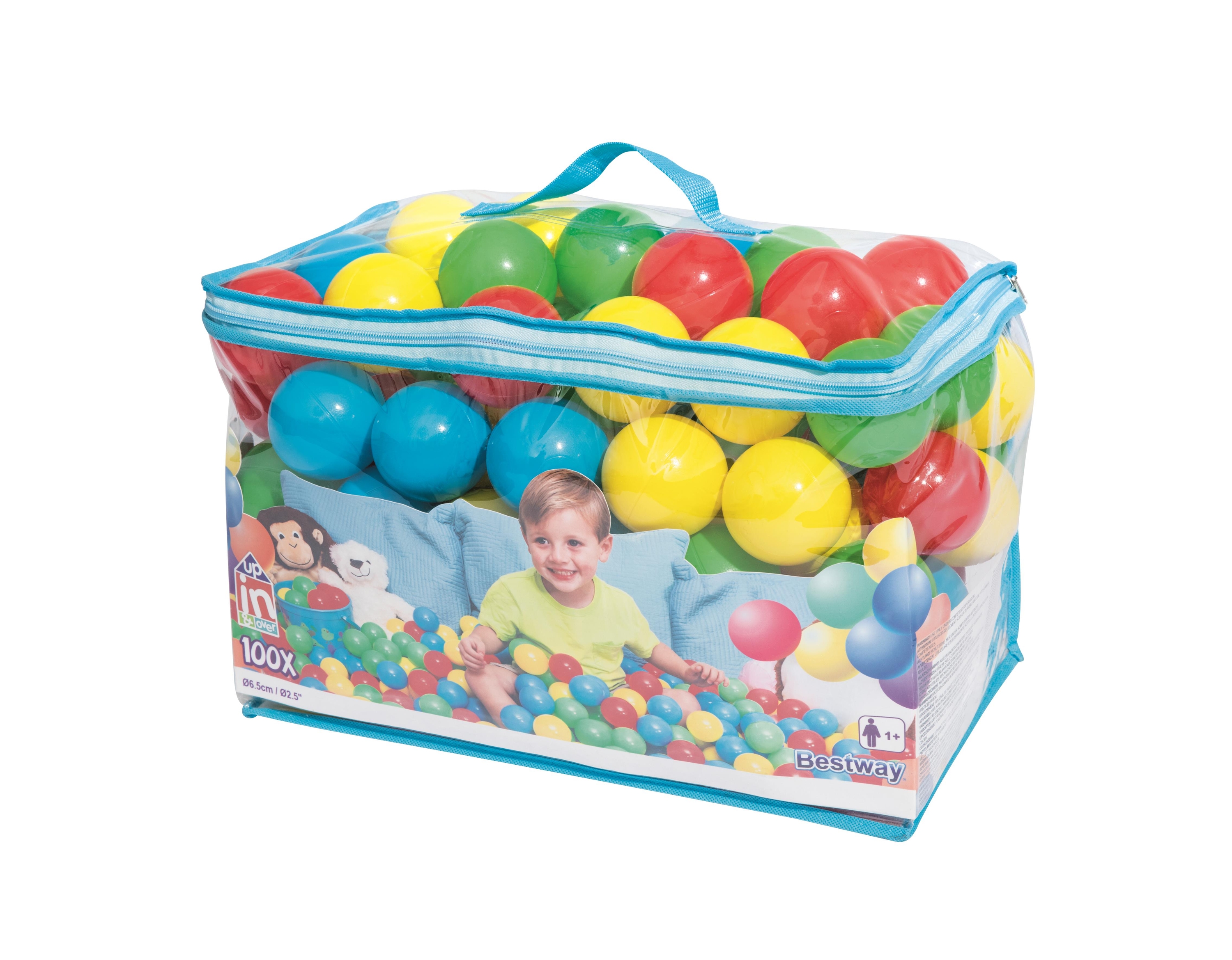 Foto 3 pulgar | Pelotas de Colores 6.5 cm Bestway 100 Piezas