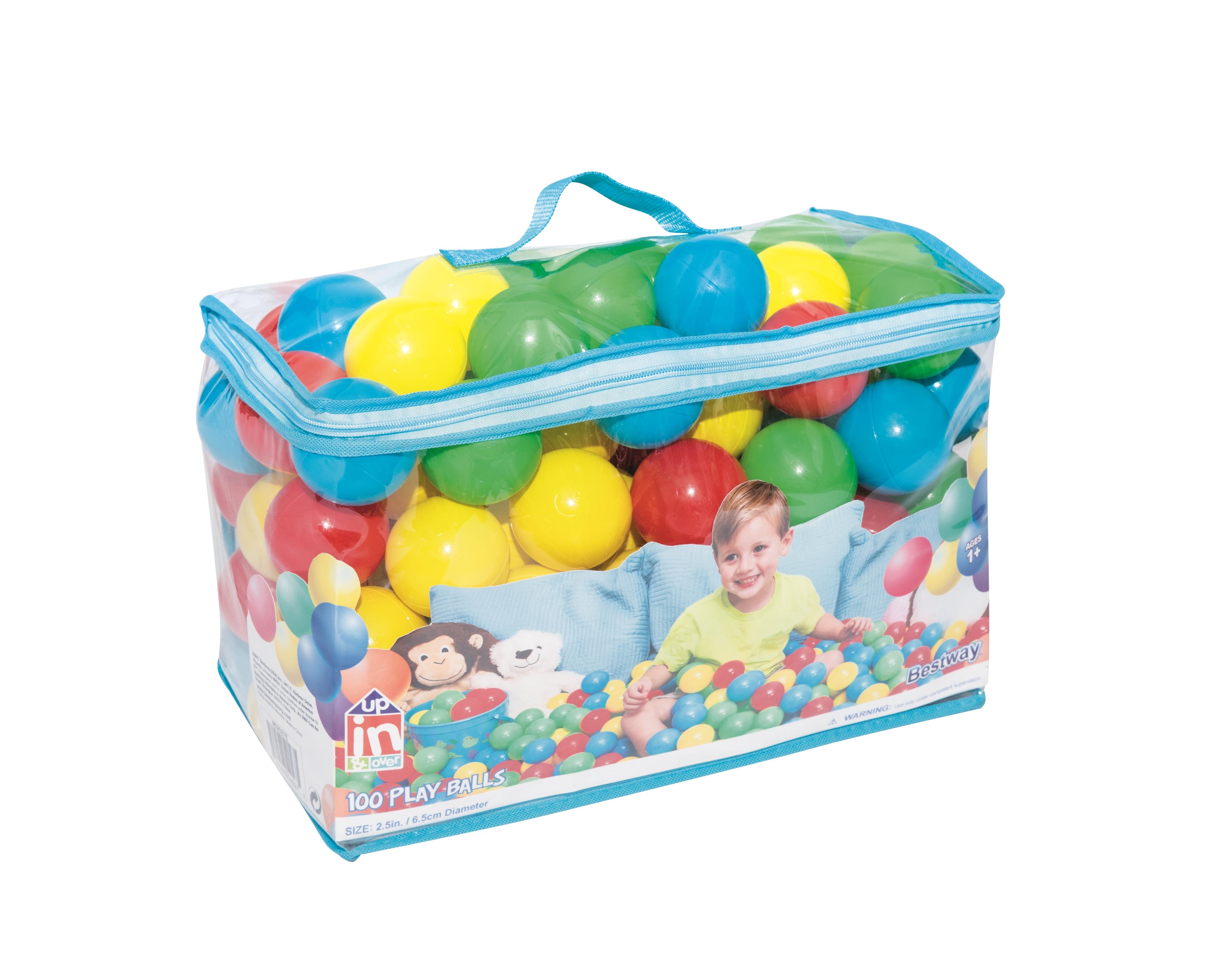 Foto 4 pulgar | Pelotas de Colores 6.5 cm Bestway 100 Piezas