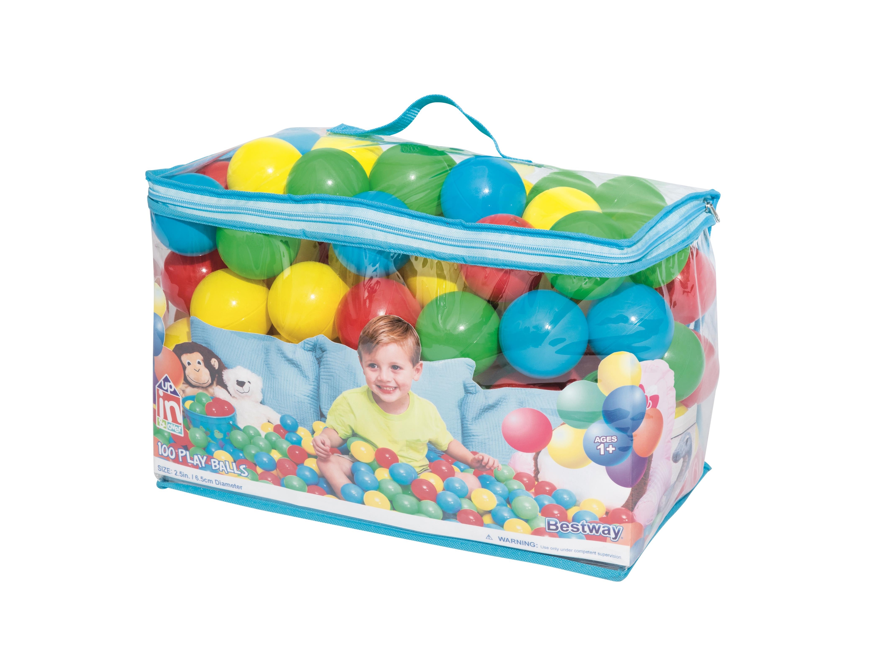 Foto 5 pulgar | Pelotas de Colores 6.5 cm Bestway 100 Piezas