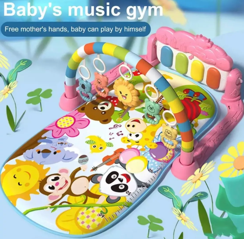 Foto 3 | Gym De Bebe Didactico Xtellar Rosa Zul