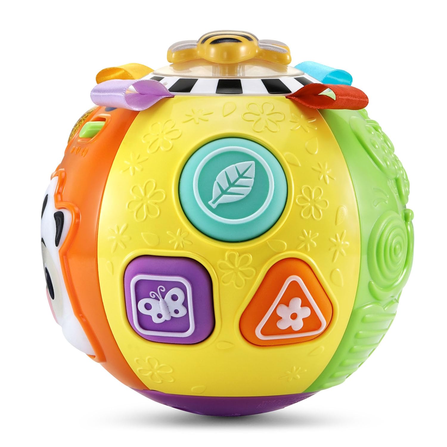 Foto 5 pulgar | Pelota De Actividad Toy Vtech Baby On-the-moove Con Texturas De Color Naranja - Venta Internacional.