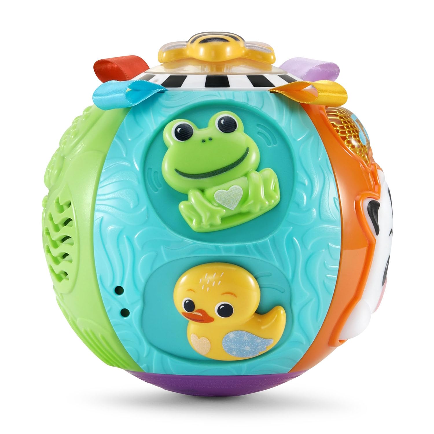 Foto 6 pulgar | Pelota De Actividad Toy Vtech Baby On-the-moove Con Texturas De Color Naranja - Venta Internacional.
