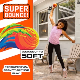 Foto 2 | Super High Bounce Ball Nerf 2 Pelotas Incluidas Para Interiores Y Exteriores - Venta Internacional.