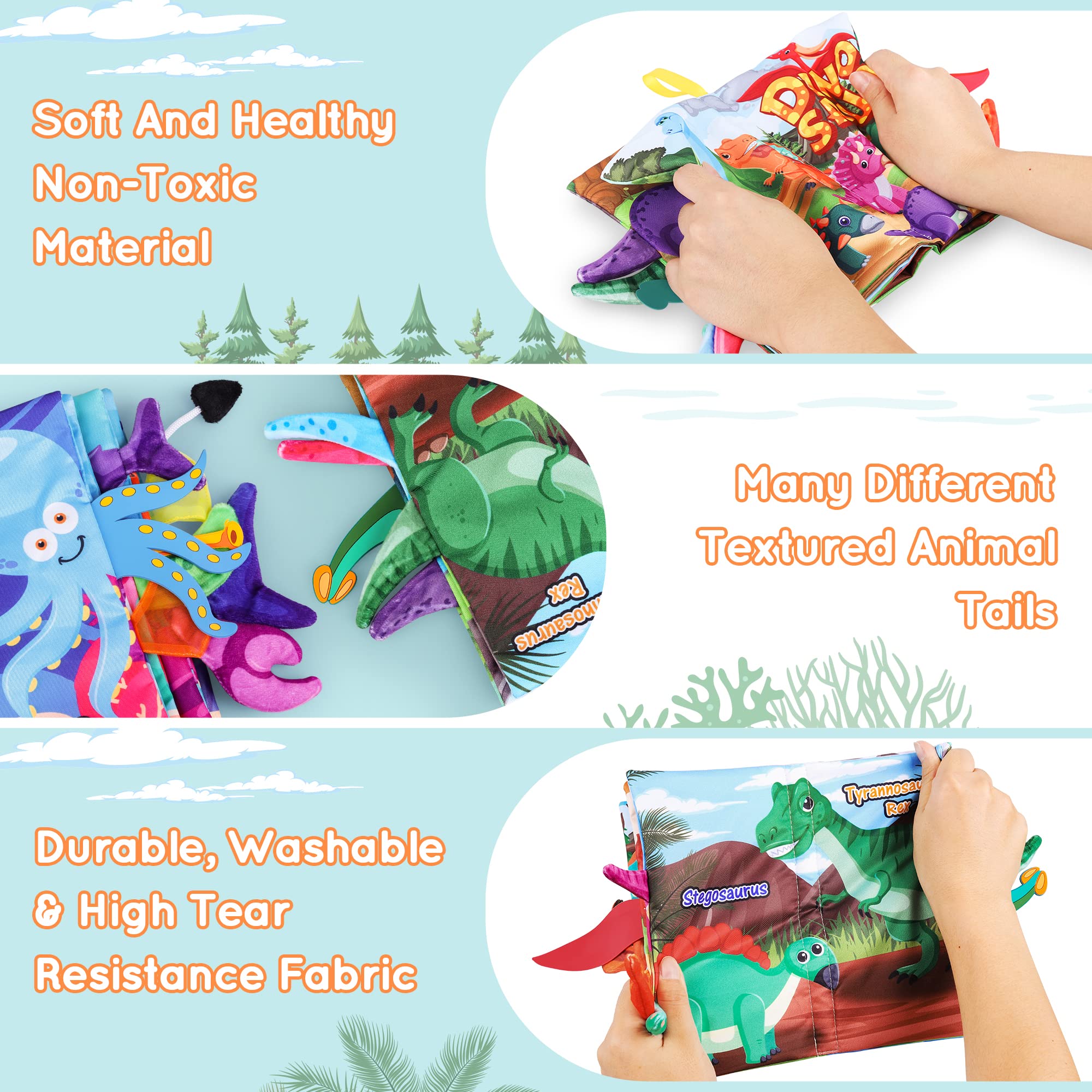 Foto 4 pulgar | Venta Internacional - Baby Books Jgobub, Desarrollo Temprano, Interactivo, De 6 A 12 Meses