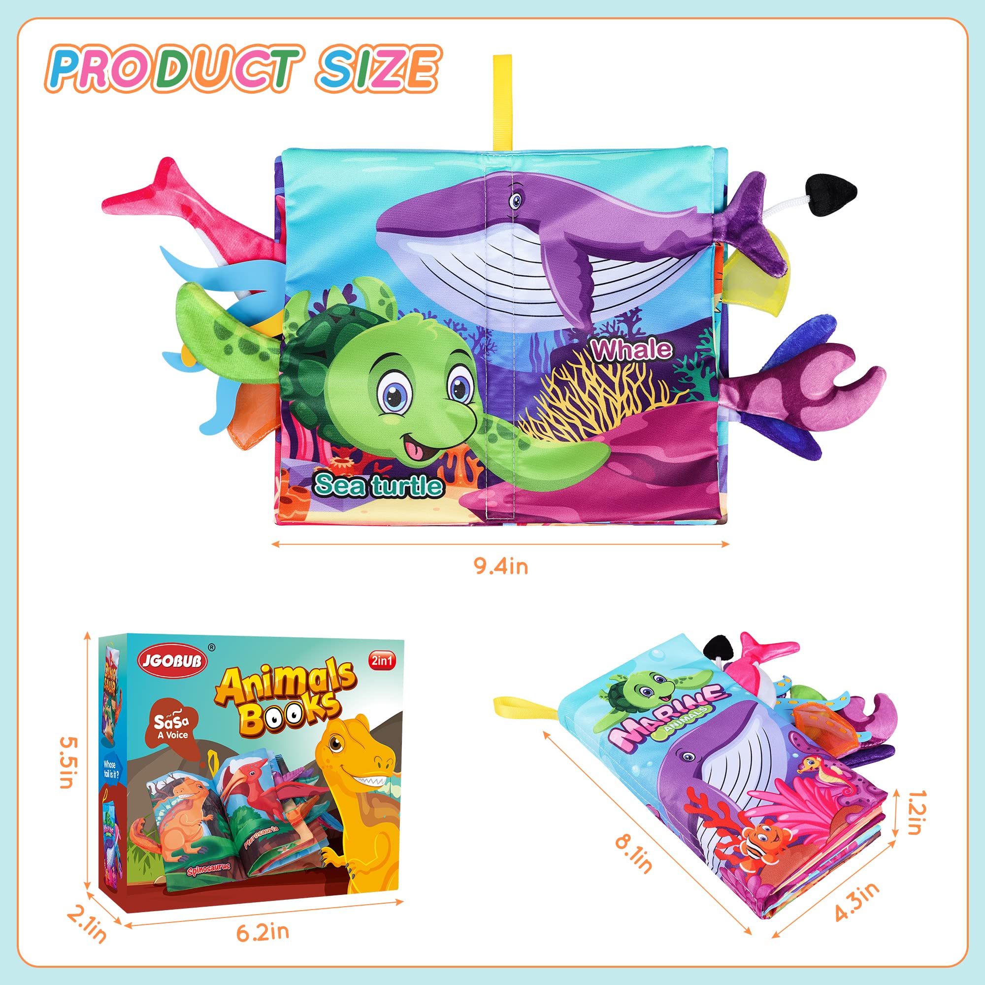 Foto 6 pulgar | Venta Internacional - Baby Books Jgobub, Desarrollo Temprano, Interactivo, De 6 A 12 Meses