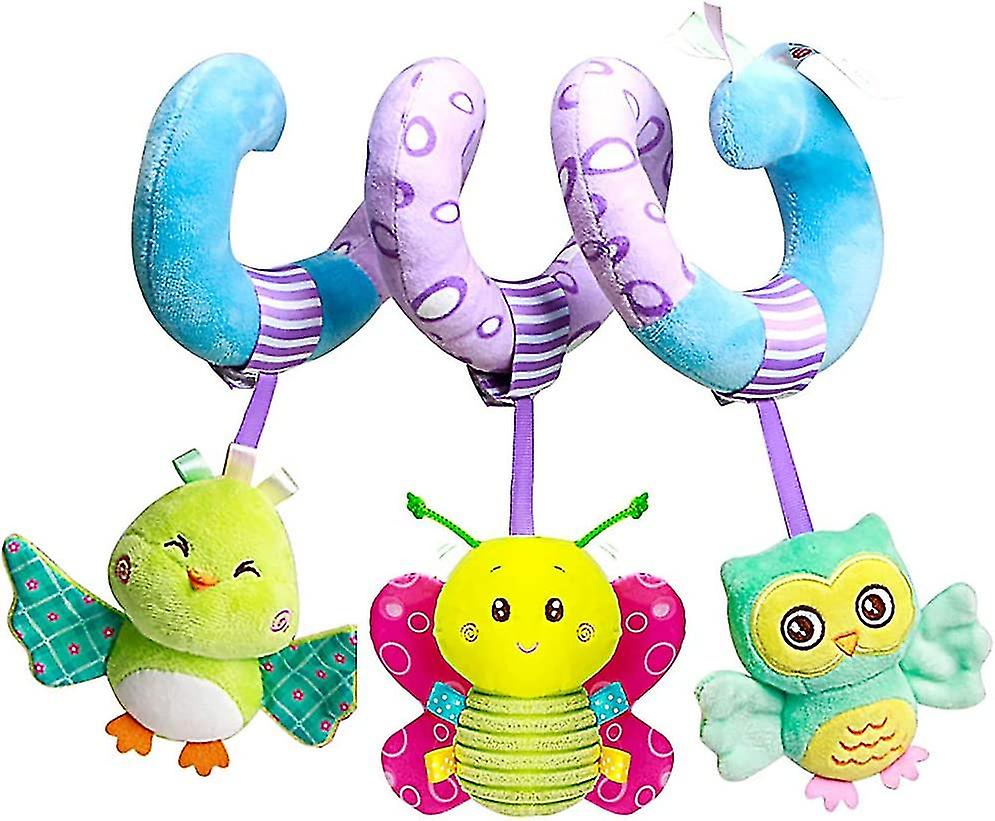 Foto 2 pulgar | Venta Internacional - Juguete Para Asiento De Coche, Actividad Para Bebés, Cochecito De Peluche En Espiral, Bar