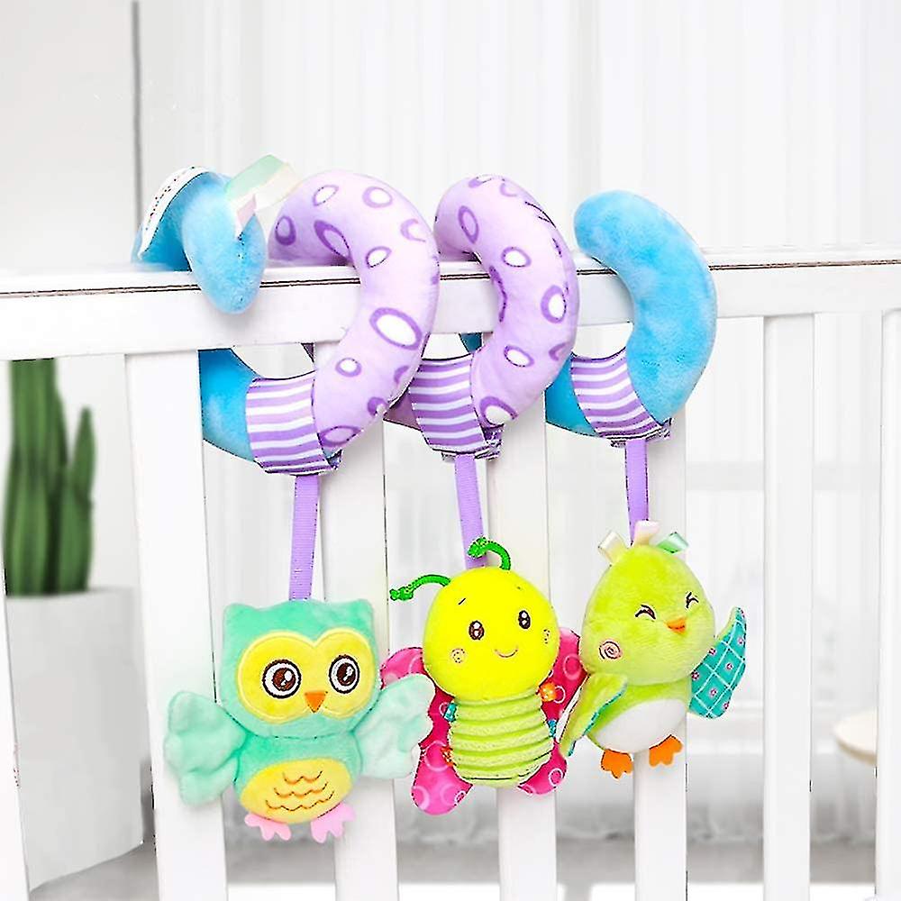 Foto 3 pulgar | Venta Internacional - Juguete Para Asiento De Coche, Actividad Para Bebés, Cochecito De Peluche En Espiral, Bar