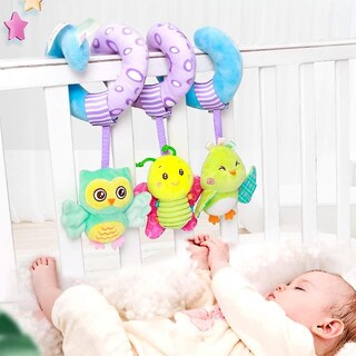 Foto 5 | Venta Internacional - Juguete Para Asiento De Coche, Actividad Para Bebés, Cochecito De Peluche En Espiral, Bar