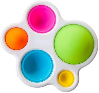 Foto 1 | Venta Internacional - Ventosa Giratoria Attention Toy Con 5 Burbujas De Silicona