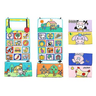 Foto 1 | Venta Internacional - Libro De Tela Tummy Time Toys De Alto Contraste Para Bebés De 3 A 12 Meses