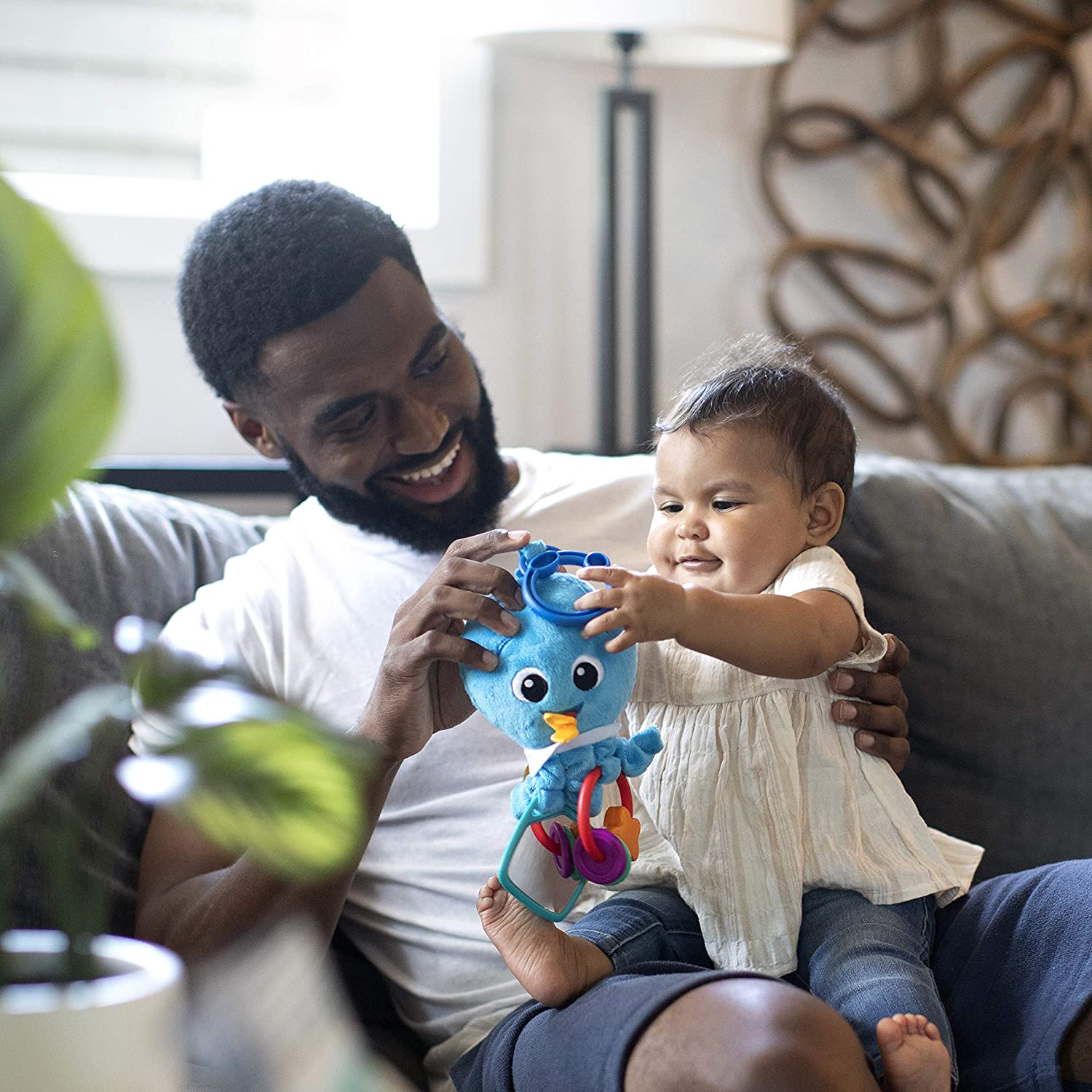 Foto 4 pulgar | Peluche Para Llevar Baby Einstein Activity Arms Octopus, Par - Venta Internacional.